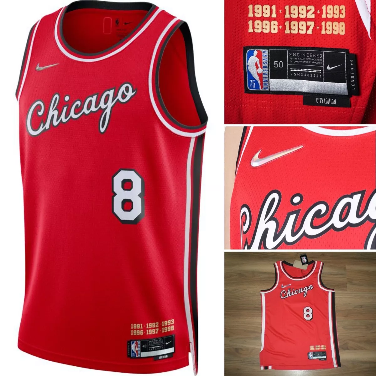 Chicago Bulls on X: Chicago is OUR CITY. City Edition jerseys are