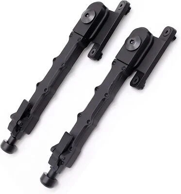 UNIQUEFIRE 7,5-9 Zoll Zweibein Hochwertiges Gewehrbipod für Outdoor Schießstand Jagd Bipod