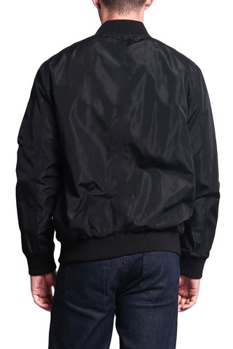 Victorious Men's Lightweight Bomber Flight Jacket Military MA-1 (JK704-GG8D) - Picture 4 of 35
