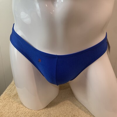 Joe Snyder JS-01  bikini brief Mens underwear M NWT Blue Royal