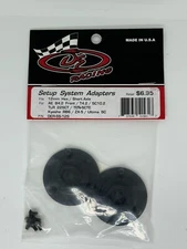 DE Racing Adapters for 12mm Hex / Long Axle (For Setup System) - DER-SS-12S