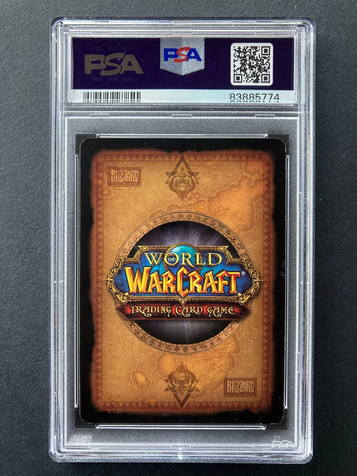 PSA 7 Kil'Jaeden The Deceiver 2/197 World Of Warcraft Reign Of Fire WoW Tcg - Image 2 of 2