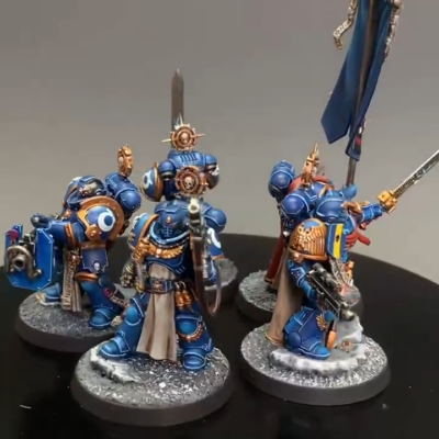 Warhammer 40,000 - Space Marines : Company Heroes - Figurines à Assembler Et Peindre - Édition 2023 - Games Workshop
