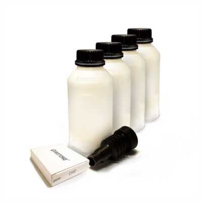 4x Europcart Refill + Chip SCHWARZ Alternative für Epson C-9300-D C-9300-DTN