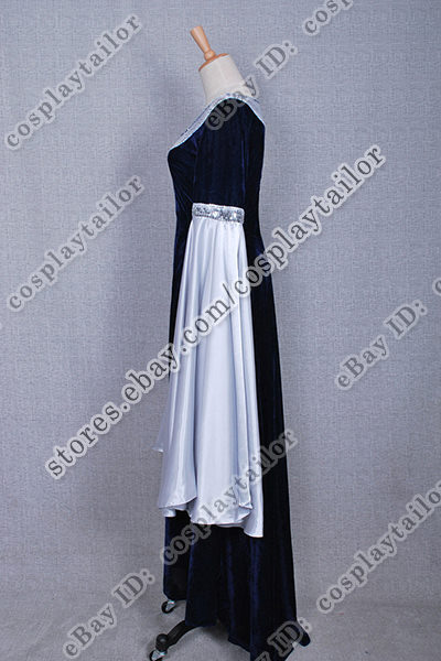 The Lord of the Rings Cosplay Arwen Blue Dress Costume Well Made Beautiful New | eBay The Lord of the Rings Cosplay Arwen Blue Dress Costume Well Made Beautiful New | eBay