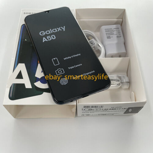 Samsung Galaxy A50 SM-A505F/DS Dual SIM 128GB Unlocked Smartphone-New Sealed - Picture 8 of 12