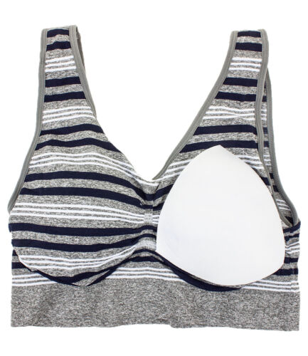 Barbra 3 Pack Women's Plus Size Seamless Comfort Sports Bras with Removable Pads - Picture 19 of 25