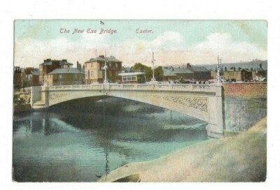Die neue Exe Brücke, Exeter, Devon, Postkarte.  