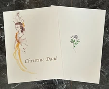 ANNE BACHELIER -PHANTOM OF OPERA-CHRISTINE DAAÉ & ROSE-p47-p84- Set of 2 - 2009