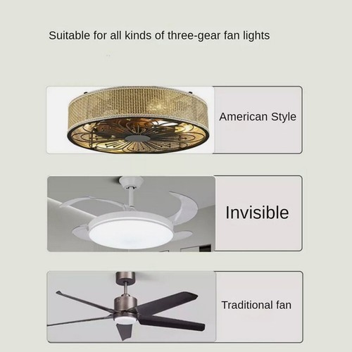 Ricevitore Ventilatore da Soffitto Uscita DC con Funzionalità Telecomando 6 Velocità - Foto 32 di 36