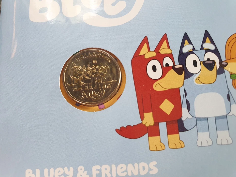 2024 Bluey - Bluey and Friends $1 dólar marca privada PNC Foto 3 de 4