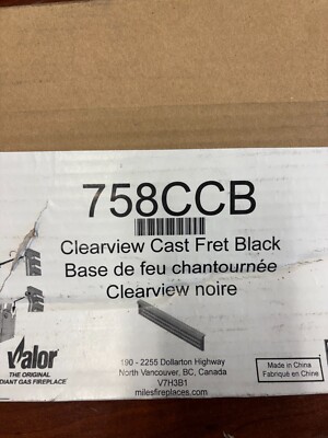 Valor Black Clearview Cast Fret part number 758CCB