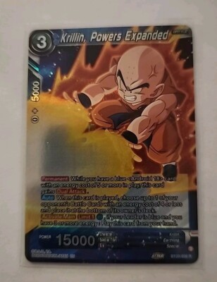 Power Absorbed Krillin, Powers Expanded Blue Rare Foil BT20-036 R