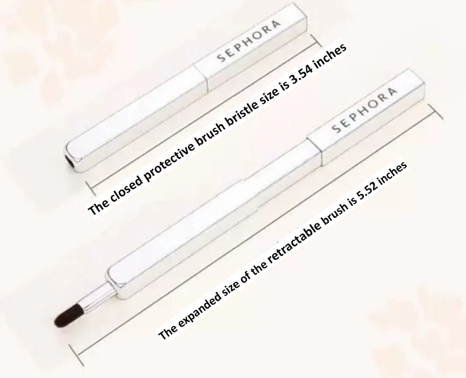 Cepillo de labios retráctil portátil Sephora ¡Nuevo! ¡Auténtico! Foto 3 de 4