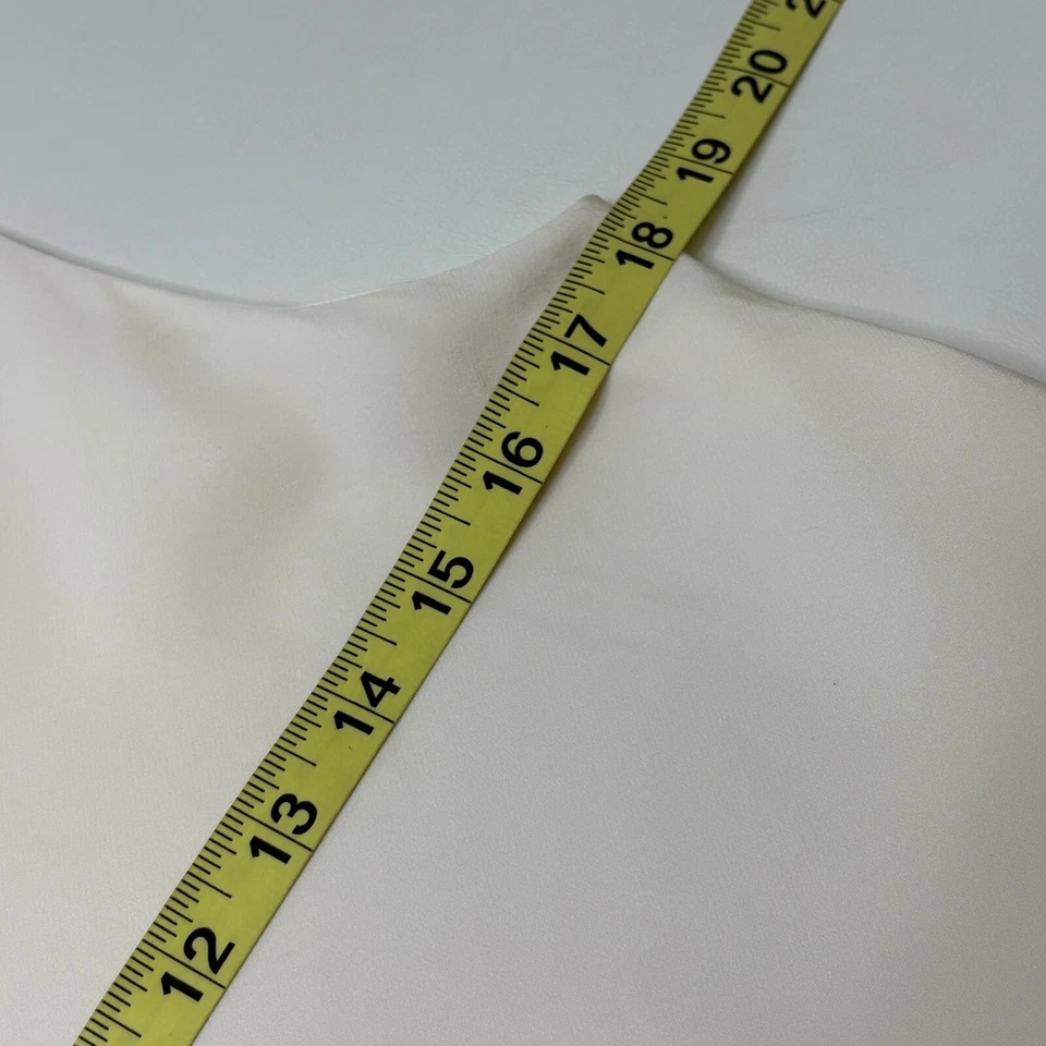 Camiseta sin mangas Lafayette 148 New York talla 12 100 % seda Charmeuse forrada sin mangas Foto 3 de 4