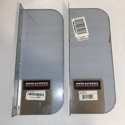 2 Pcs Stainless Steel Splash Guard-15'' X 6'' Deck Mount Commercial Shield Kitchen