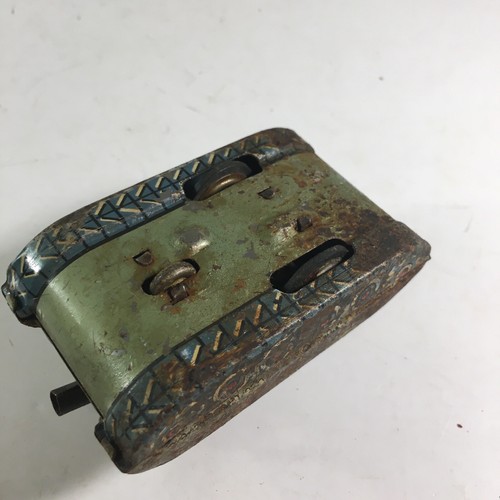 VINTAGE JAPAN TIN LITHO M105 TANK FRICTION TANK 3” - Picture 5 of 7