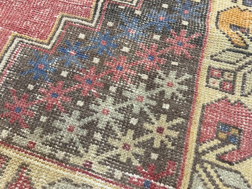 Runner Rug, Handmade Rug, Hallway Rug, Carpet, Woven Wool Rug, 3.5 x 8.5 ft - Picture 9 of 10