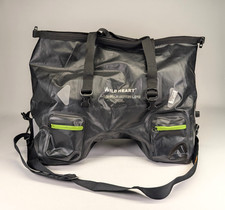 Wild Heart 70L Motorcycle Dry Bag Waterproof Tail Bag Black Dual Sport Touring