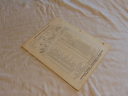 1960 Evinrude Outboard Simplex Remote Control Parts Catalog 278084 278085 Dual - Picture 3 of 3