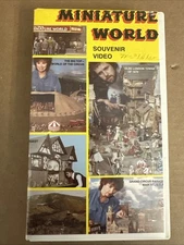 Miniature World Souvenir Video VHS Diorama Miniaturist Model Scenery 1992