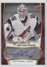 2016-17 Upper Deck Signature Sensations Louis Domingue #SS-LD Auto 9iz