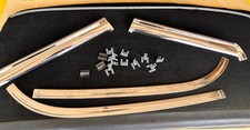 1967 67 Ford Galaxie Ltd Front Windshield Surround Trim Set A Pillars 68 1967 67 Ford Galaxie Ltd Front Windshield Surround Trim Set A Pillars 68