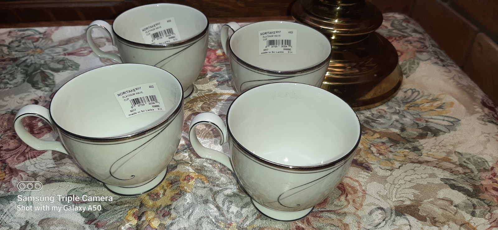 4 Cups #9317 Fine Porcelain