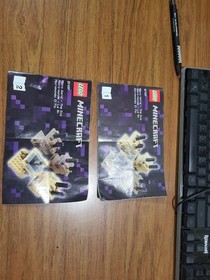 LEGO Minecraft: Micro World &ndash; the End (21107) - Manuals Only