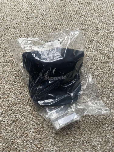 Casquette de camp imperméable Supreme SS25 GORE TEX logo noir taille unique neuve sous blister