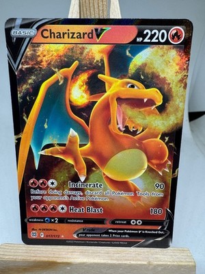 TCG 2022 Pokémon SWSH Brilliant Stars Charizard V #017/172