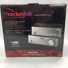 ROCKETFISH Universal Wireless HD Audio Starter Kit RF-RBKIT Surround Sound NEW