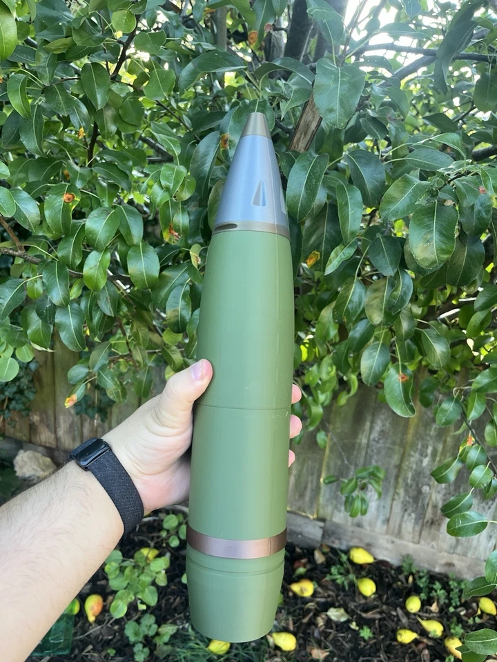 Sherman Tank M48 75mm H.E 3D Printed Replica Shell - Fully Multicolour Printed - Image 3 of 4