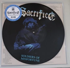 Sacrifice - Soldiers Of Misfortune - 2024 High Roller Records - Picture Vinyl