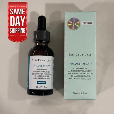 SkinCeuticals Phloretin CF 1oz Antioxidant Vitamin C Serum Anti Aging New - USA