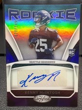 2023 Panini Certified - Rookie Signatures Kenny McIntosh Mirror /149 (AU, RC)