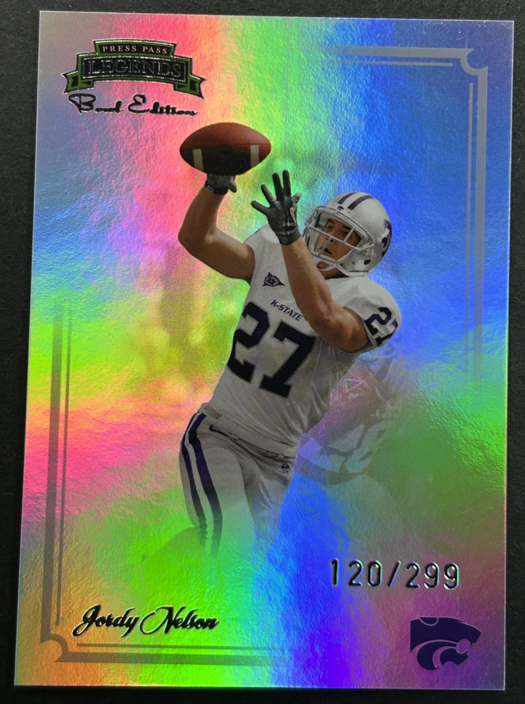Jordy Nelson Press Pass Legends Bowl Edition #85 Base