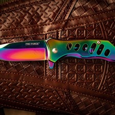 6.25" Tac-Force Spring Assisted Knife w/Cutter, Glass Breaker, Pocket Clip