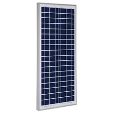 35 -Watt 12-Volt Poly Solar Panel, Compatible with Portable Chest Fridge Freezer