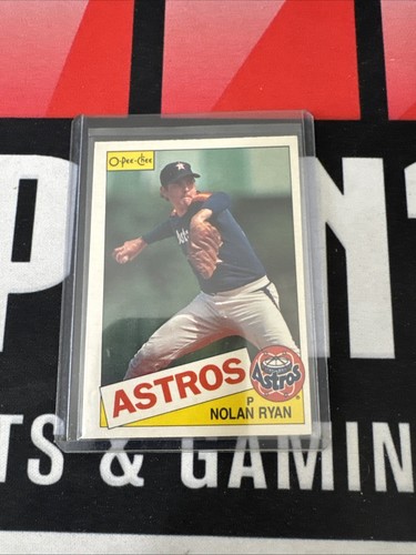 1985 O-Pee-Chee MLB # 63 Nolan Ryan