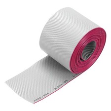 IDC Wire Flat Ribbon Cable 2.5m/8.2ft Length 1.27mm Pitch 40Pin