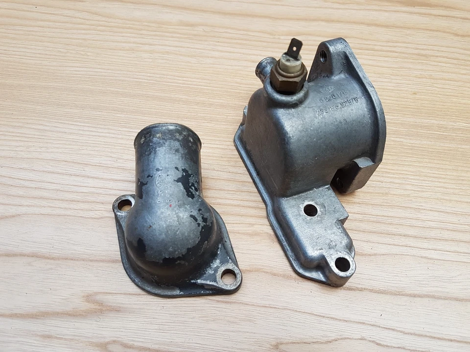 Carcasa termostato carburador CIH Opel Commodore A Admiral B 2,5, 8930175 8939322 - Imagen 3 de 4