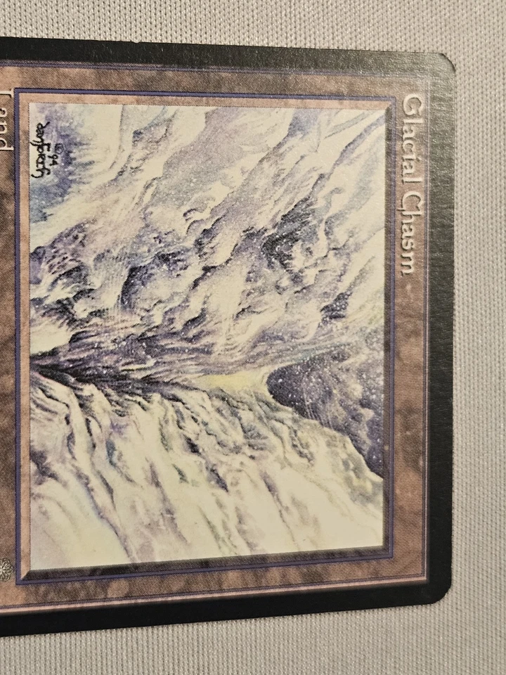 MTG Glacial Chasm x1- -Ice Age MP - Image 4 of 4