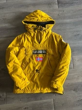 VTG 1990s Napapijri Skidoo Anorak Fleece Ski winter Jacket