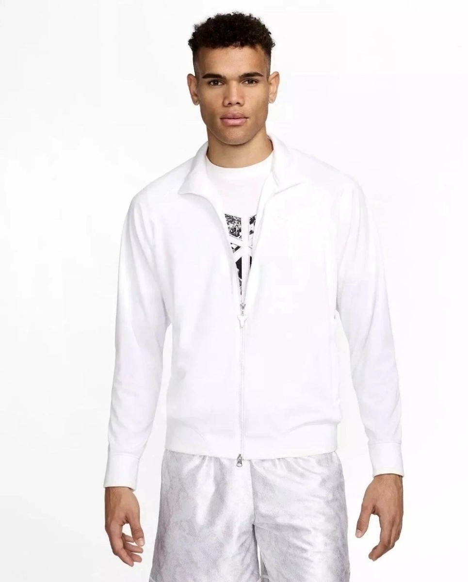 Nike Men's Dri-Fit Kobe Bryant Halo White Mamba Full Zip