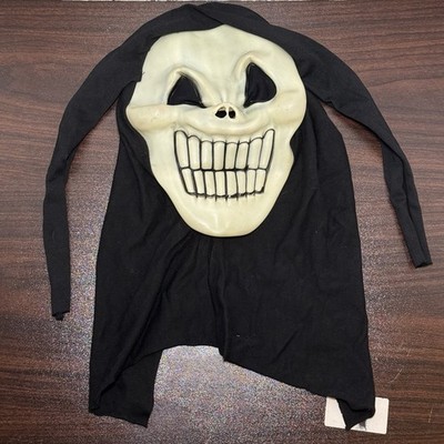 [RARE] VTG EASTER UNLIMITED GLOWS IN DARK SCREAM GHOST FACE SKULL SMILING TEETH 