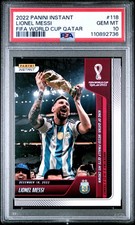 2022 Panini Instant FIFA World Cup Qatar - Lionel Messi #118