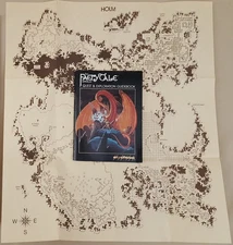 Faery Tale Adventure Quest&Exploration Guide Book MicroIllusions w/Poster Amiga