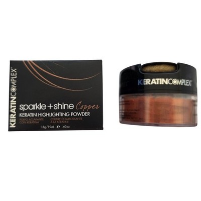Keratin Complex Sparkle + Shine Keratin Highlighting Powder Copper 18g 0.63oz