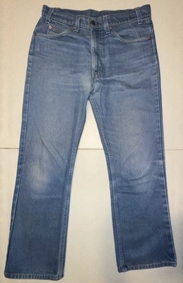 Vintage 80's Levi's 575 Jeans Men's 34x30 Orange Tab Straight Leg